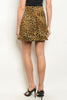 Leopard Animal Print Wrap Inspired Skirt