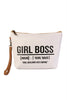Girl Boss Statement Cosmetic Bag