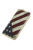 Vintage American Flag Clutch Wallet