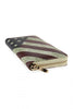 Vintage American Flag Clutch Wallet