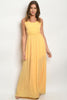 Yellow Strappy Maxi Dress